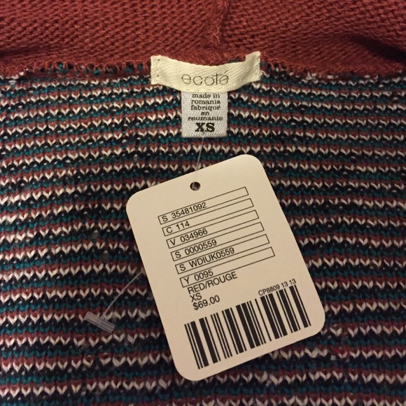 Urban Outfitters Brown Patterned Cardigan - Picture 2 of 3